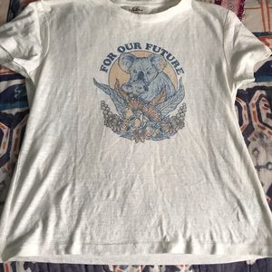 Arnhem for our future koala tee xs